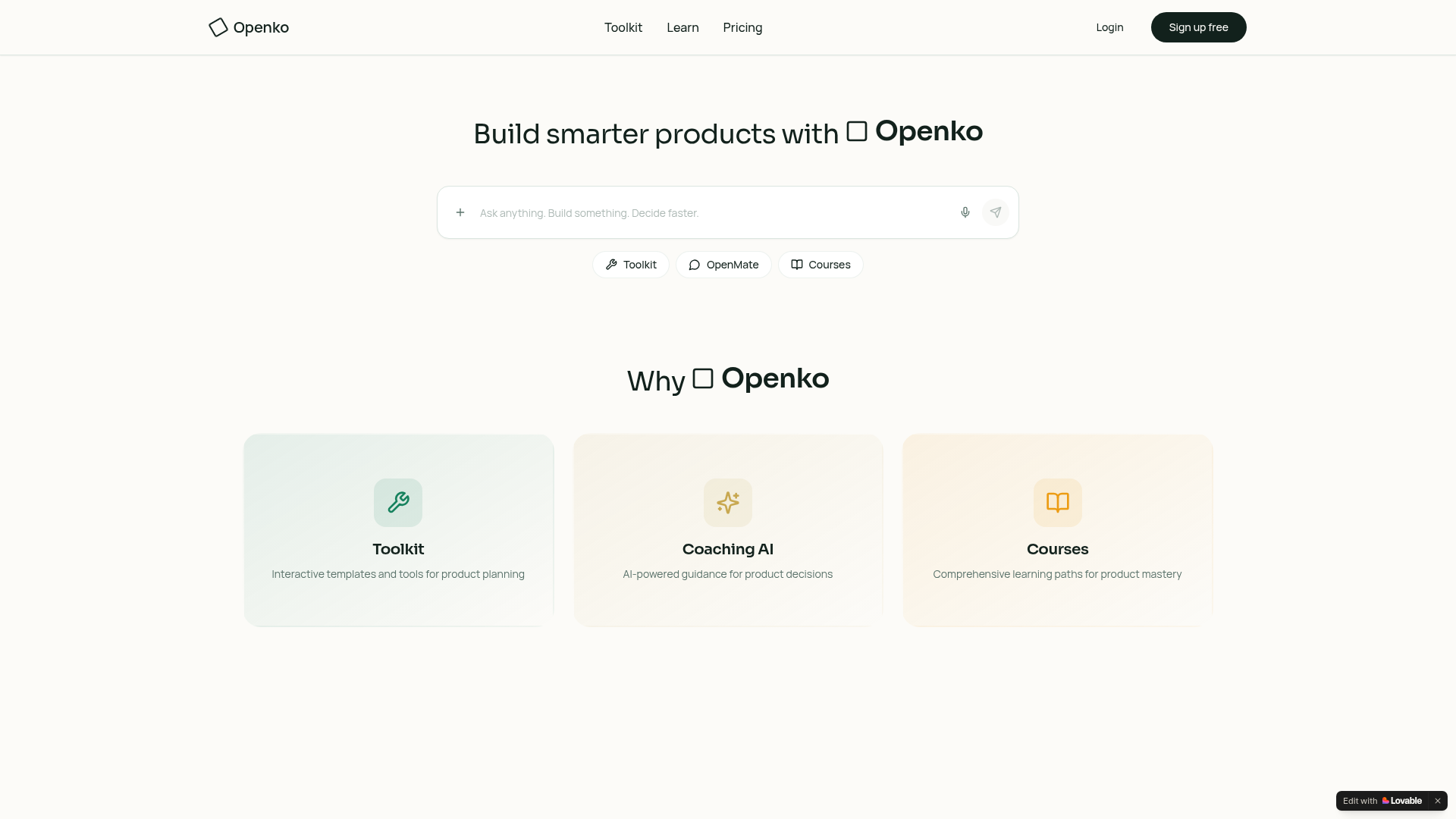 Openko case study